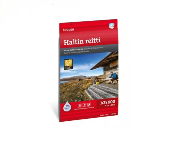 Haltin reitti 1:25 000 matkakaart