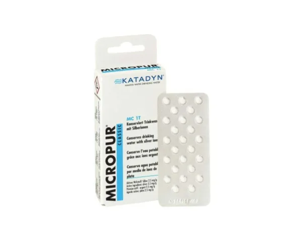 Katadyn Micropur Classic MC 1T veepuhastustabletid