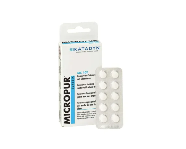 Katadyn Micropur Classic MC 10T veepuhastustabletid