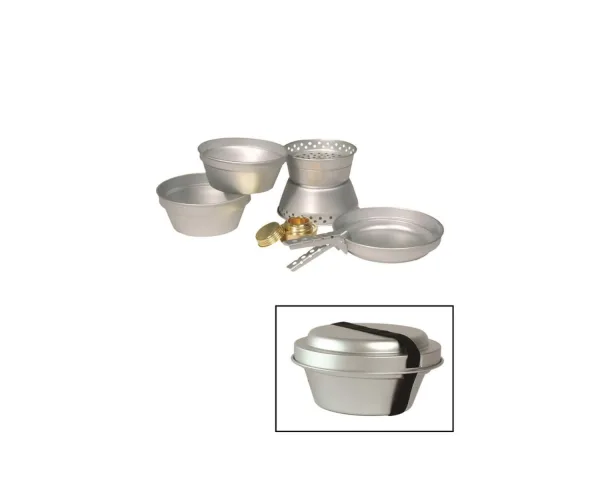 Mil-Tec Cook-set (2 potti, pann, põleti)