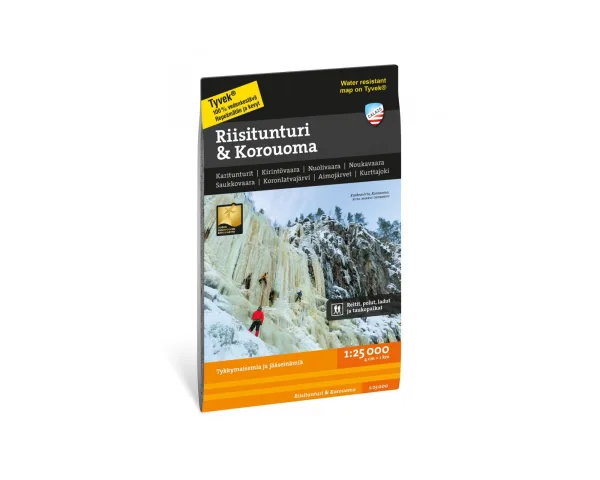 Riisitunturi Korouoma 1:25 000 matkakaart