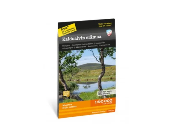 Kaldoaivin erämaa 1:60 000 matkakaart