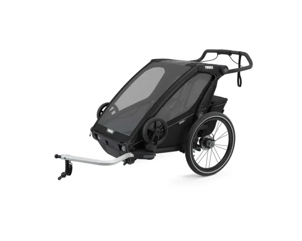Rendi Thule Chariot Sport 2 lastekäru, Midnight Black