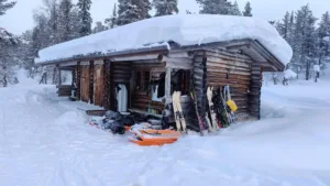 Suusamatk Luirojärvele Urho Kekkoneni rahvuspargis