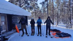 Suusamatk Luirojärvele Urho Kekkoneni rahvuspargis