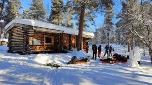 Suusamatk Luirojärvele Urho Kekkoneni rahvuspargis