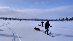 Suusamatk Luirojärvele Urho Kekkoneni rahvuspargis