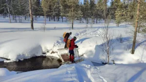 Suusamatk Luirojärvele Urho Kekkoneni rahvuspargis