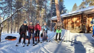 Suusamatk Luirojärvele Urho Kekkoneni rahvuspargis