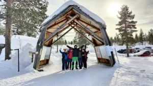 Suusamatk Luirojärvele Urho Kekkoneni rahvuspargis