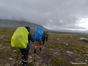 Off-road seljakotimatk Sareki rahvuspargis, Rootsi Lapimaa