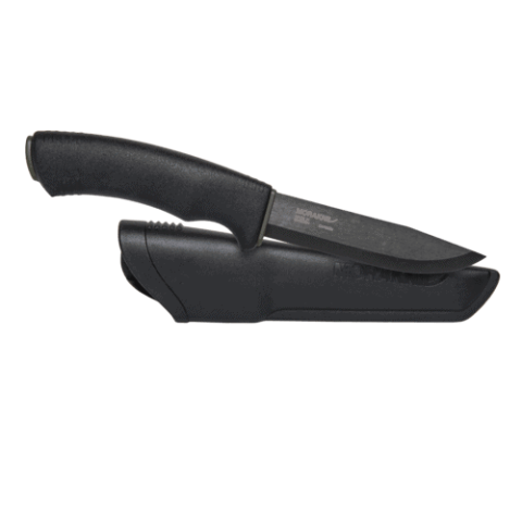 Morakniv Bushcraft Black nuga, süsinikteras, must