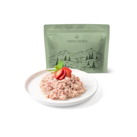 Food Force riisipuder maasikatega 100 g