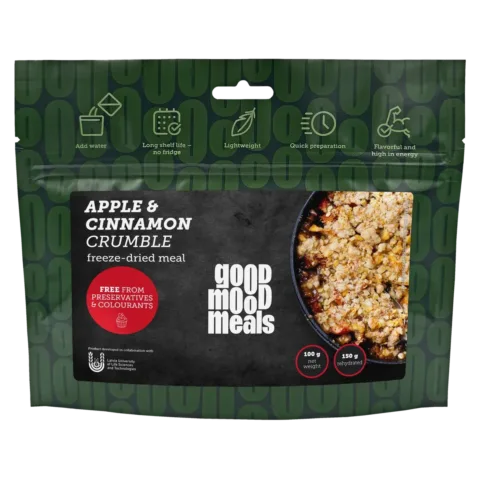 Good Mood Meals Õuna-kaneeli purukook