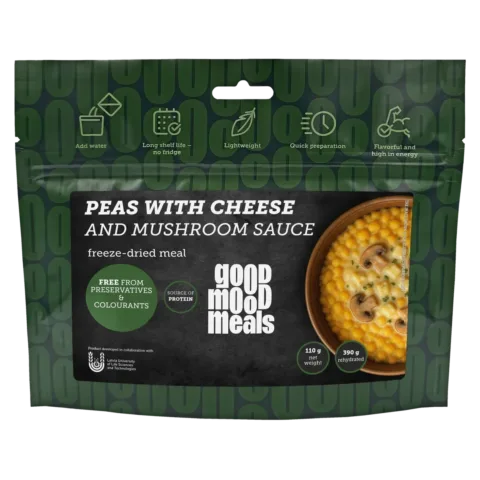 Good Mood Meals herned juustu- ja seenekastmega