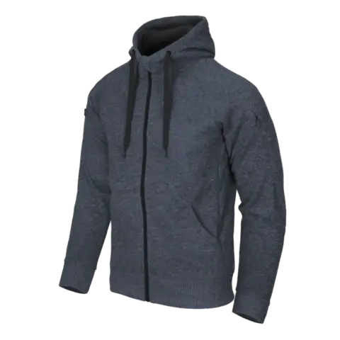 Helikon-Tex Covert Tactical Hoodie (FullZip)® – Melange Blue