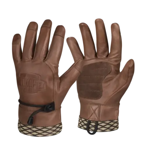 Helikon-Tex Woodcrafter Bushcraft Gloves – U.S. Brown