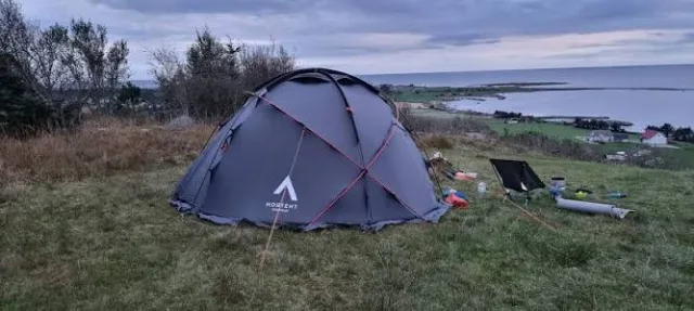 Nortent Gamme 8 köetav kuppeltelk ilma põhjata, Stonegrey