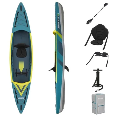 Ühekohaline täispuhutav kajak Bestway Arrow Elite X1 365x73 cm