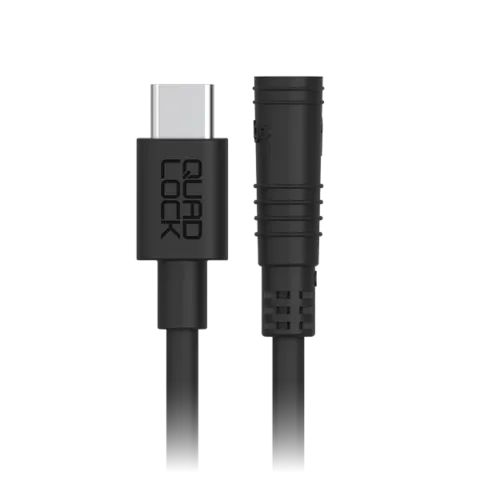 Quad Lock USB Waterproof Wireless Charging Head – USB-C Power Cable