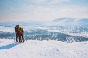 Suusamatk Luirojärvele Urho Kekkoneni rahvuspargis